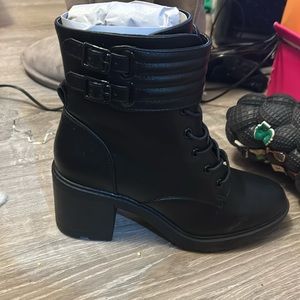 Black boots